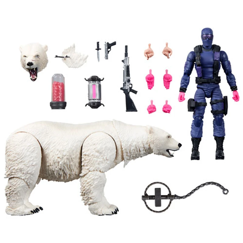 Hasbro G.I. Joe Classified Series - Snake Eyes & Polar Bear Action Figure