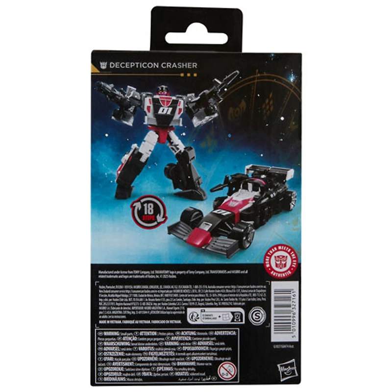 Hasbro Transformers Age of the Primes Deluxe Class - Decepticon Crasher Action Figure