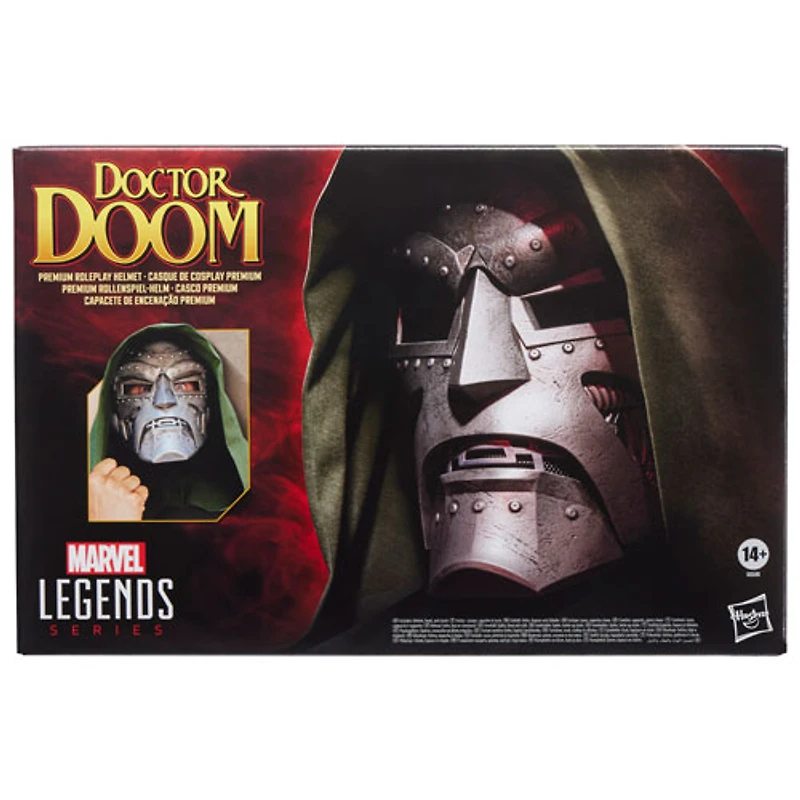 Hasbro Marvel Legends Series - Casque de jeu de rôle de luxe Doctor Doom
