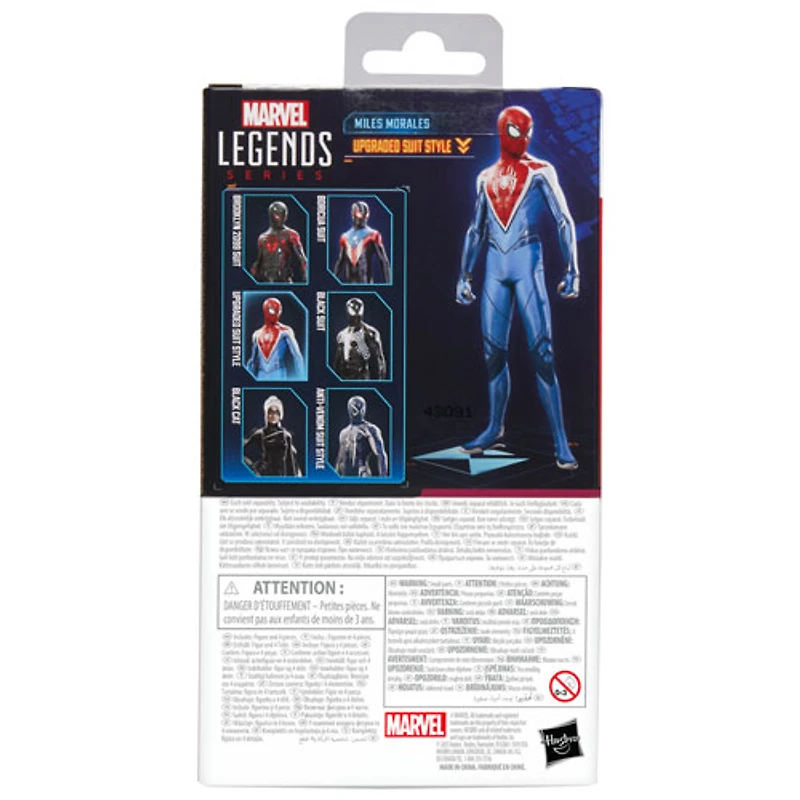 Hasbro Marvel Legends Series: Spider-Man 2 Gamerverse Miles Morales Upgraded Suit Style Action Figure