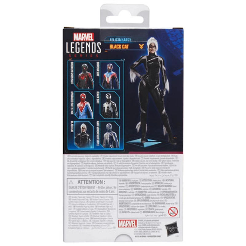 Hasbro Marvel Legends Series: Figurine d'action Felicia Hardy Black Cat Spider-Man 2 Gamerverse