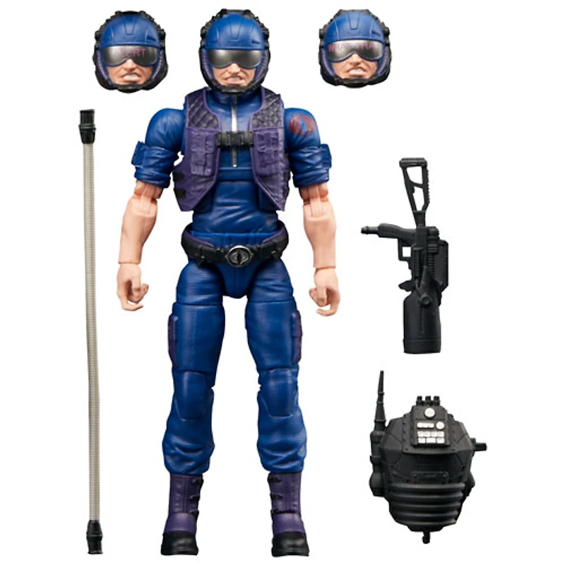 Hasbro G.I. Joe série Classified - Figurine d'action de Tele-Viper dans un emballage-coque rétro