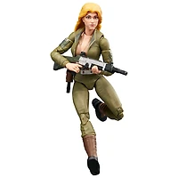 Hasbro G.I. Joe Classified Series - Figurine d'action dans un emballage-coque rétro de Courtney "Cover Girl" Krieger