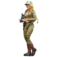 Hasbro G.I. Joe Classified Series - Figurine d'action dans un emballage-coque rétro de Courtney "Cover Girl" Krieger