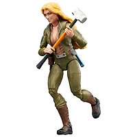 Hasbro G.I. Joe Classified Series - Figurine d'action dans un emballage-coque rétro de Courtney "Cover Girl" Krieger