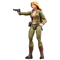 Hasbro G.I. Joe Classified Series - Figurine d'action dans un emballage-coque rétro de Courtney "Cover Girl" Krieger
