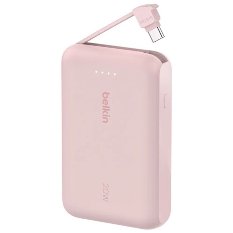Belkin BoostCharge 10000 mAh USB-C Power Bank - Pink