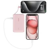 Belkin BoostCharge 10000 mAh USB-C Power Bank - Pink