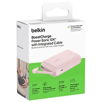 Belkin BoostCharge 10000 mAh USB-C Power Bank - Pink