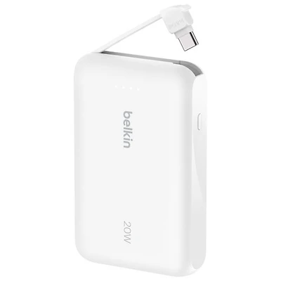 Belkin BoostCharge 10000 mAh USB-C Power Bank - White