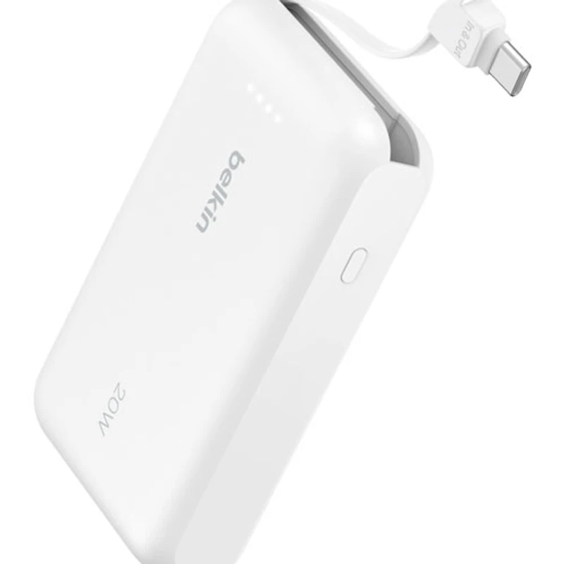Belkin BoostCharge 10000 mAh USB-C Power Bank - White