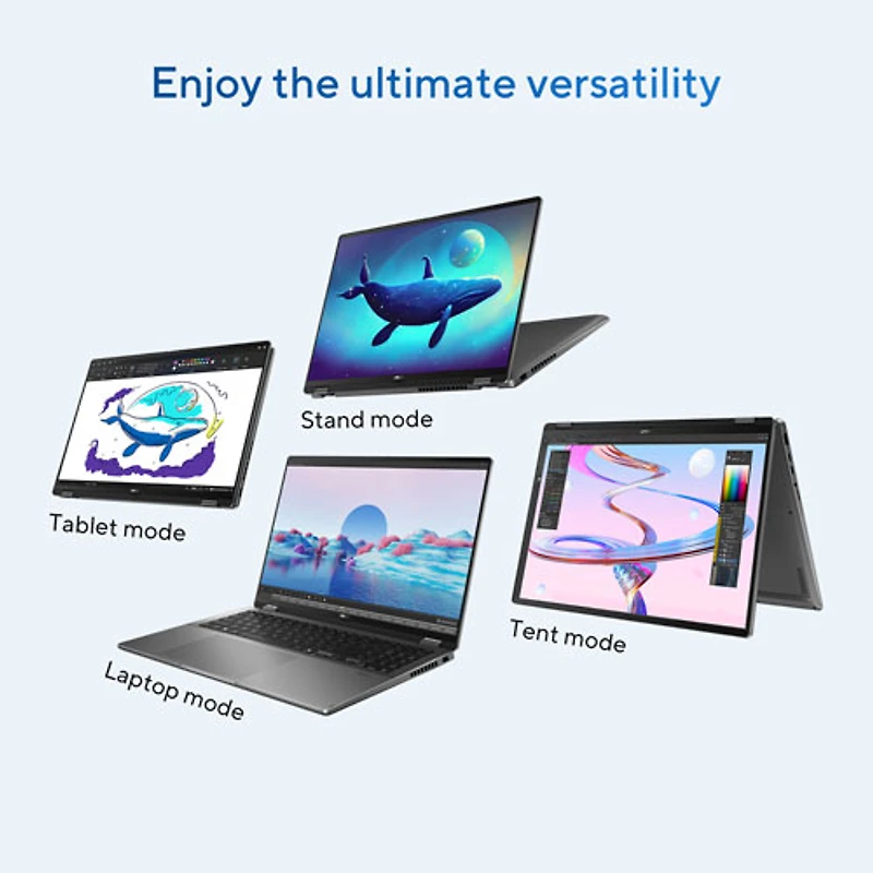 ASUS Vivobook 16 Flip 16" Touchscreen 2-in-1 Copilot+ PC - Matte Grey (Intel Core Ultra 7 258V/32GB RAM/1TB SSD)