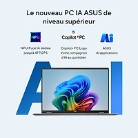 ASUS Vivobook 16 Flip 16" Touchscreen 2-in-1 Copilot+ PC - Matte Grey (Intel Core Ultra 7 258V/32GB RAM/1TB SSD)