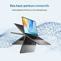 ASUS Vivobook 16 Flip 16" Touchscreen 2-in-1 Copilot+ PC - Matte Grey (Intel Core Ultra 7 258V/32GB RAM/1TB SSD)
