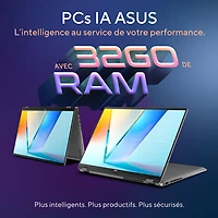 ASUS Vivobook 16 Flip 16" Touchscreen 2-in-1 Copilot+ PC - Matte Grey (Intel Core Ultra 7 258V/32GB RAM/1TB SSD)