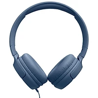 Casque d'écoute avec fil USB-C Tune 520C de JBL - Bleu