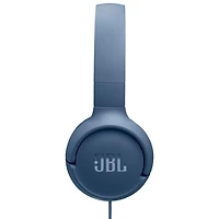Casque d'écoute avec fil USB-C Tune 520C de JBL - Bleu