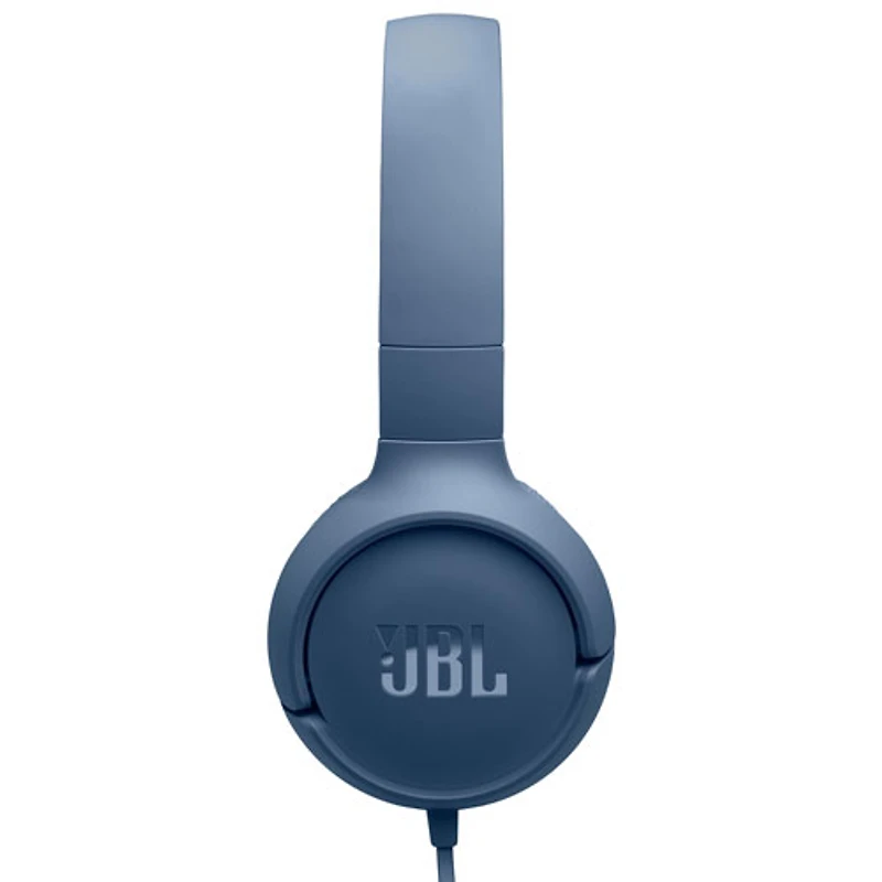 Casque d'écoute avec fil USB-C Tune 520C de JBL - Bleu