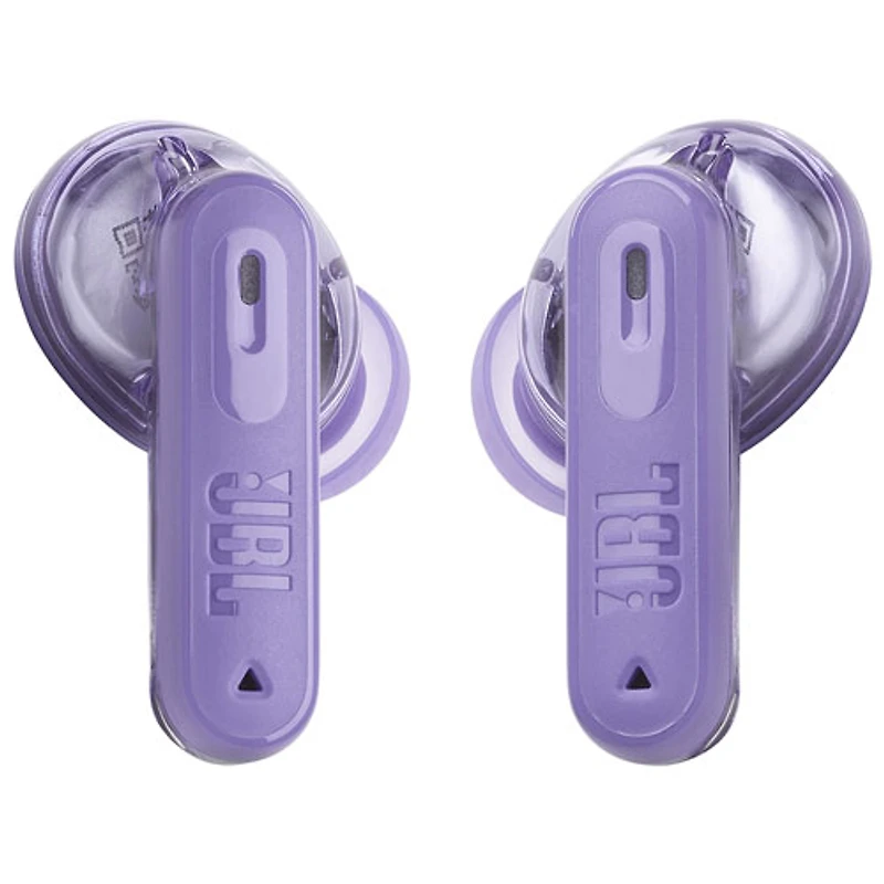 Écouteurs boutons 100 % sans fil à suppression du bruit Tune Beam 2 édition Ghost de JBL - Violet fantôme