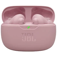 Écouteurs boutons 100 % sans fil à suppression du bruit Vibe Beam 2 de JBL - Rose