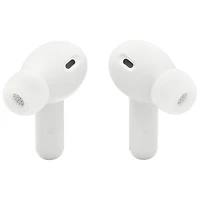 Écouteurs boutons 100 % sans fil à suppression du bruit Vibe Beam 2 de JBL - Blanc