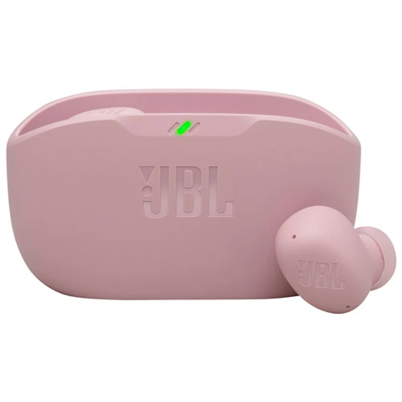 Écouteurs boutons 100 % sans fil à suppression du bruit Vibe Buds 2 de JBL - Rose