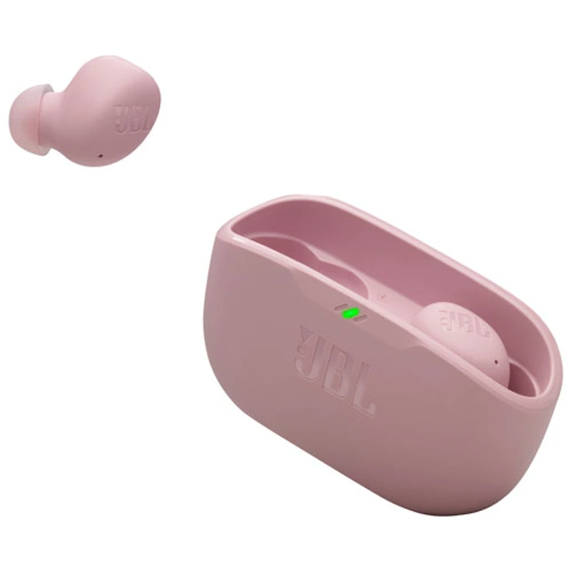 Écouteurs boutons 100 % sans fil à suppression du bruit Vibe Buds 2 de JBL - Rose