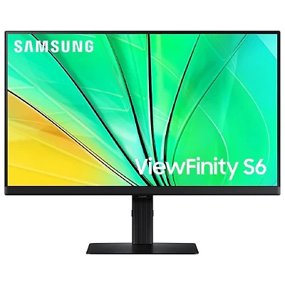 Samsung ViewFinity S6 32" QHD 100Hz 5ms GTG IPS LED Monitor (LS32D606UANXGO) - Black