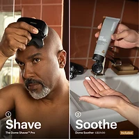 Trousse d'accessoires essentiels avec rasoir sans fil pour la tête Dome Shaver Pro de Manscaped