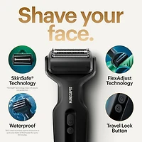 Manscaped Chairman Plus Cordless Face Shaver Essentials Kit