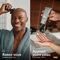 Trousse d'accessoires essentiels avec rasoir sans fil pour la tête et le cuir chevelu Dome Shaver Plus de Manscaped