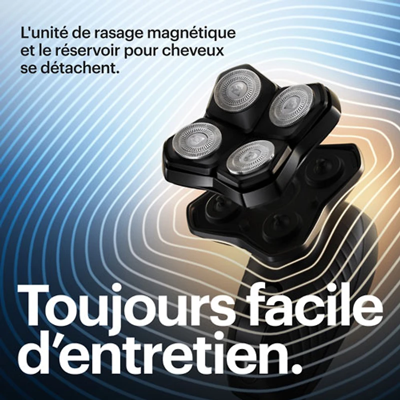 Trousse d'accessoires essentiels avec rasoir sans fil pour la tête et le cuir chevelu Dome Shaver Plus de Manscaped