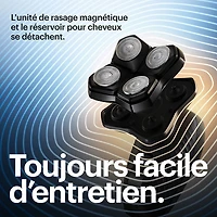 Trousse d'accessoires essentiels avec rasoir sans fil pour la tête et le cuir chevelu Dome Shaver Plus de Manscaped