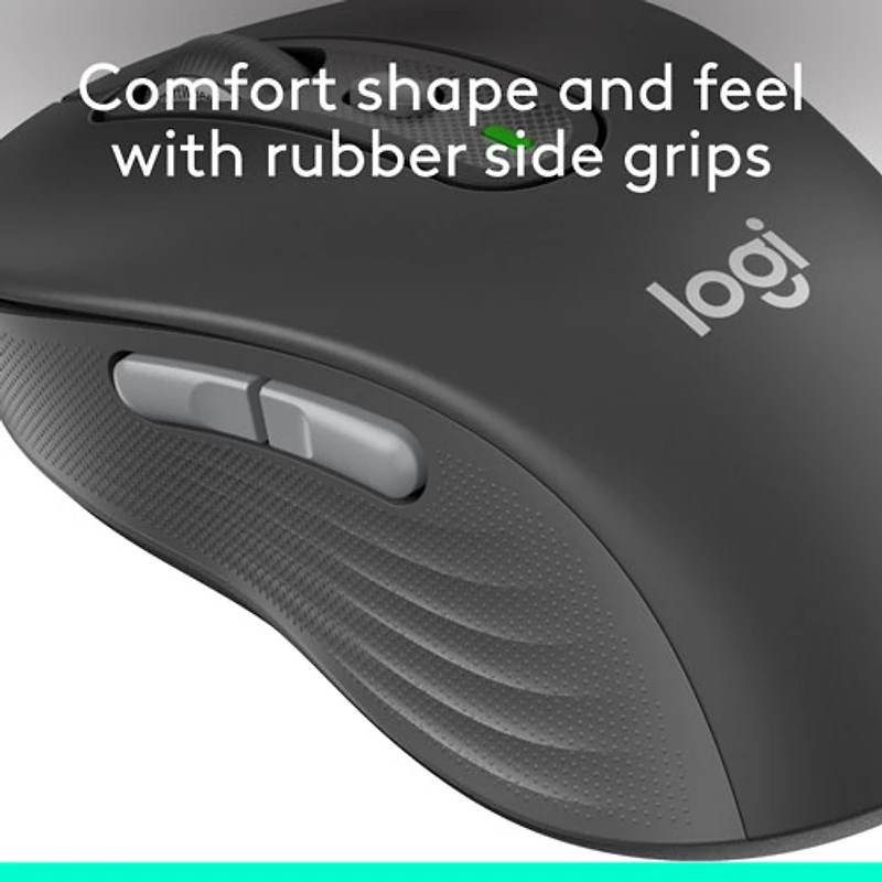 Souris optique Bluetooth Signature Plus M750 de Logitech - Graphite