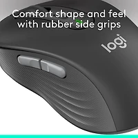 Souris optique Bluetooth Signature Plus M750 de Logitech - Graphite