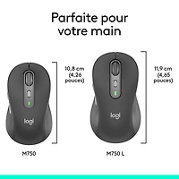 Logitech Signature Plus M750 Bluetooth Optical Mouse - Graphite
