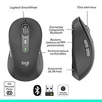 Logitech Signature Plus M750 Bluetooth Optical Mouse - Graphite