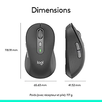 Logitech Signature Plus M750 Bluetooth Optical Mouse - Graphite