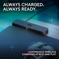 Logitech G POWERPLAY 2 Gaming Mouse Pad with Wireless Charging