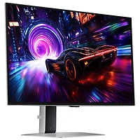 Samsung Odyssey 32" 4K Ultra HD 240Hz 0.03ms GTG OLED FreeSync Gaming Monitor (LS32FG810SNXZA) - Silver