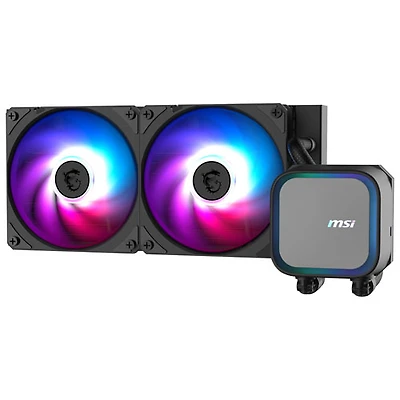 MSI MAG CoreLiquid A13 240 ARGB Liquid CPU Cooling System - Black