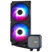 MSI MAG CoreLiquid A13 240 ARGB Liquid CPU Cooling System - Black