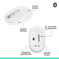 Souris optique Bluetooth de 1000 ppp M196 de Logitech