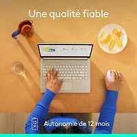 Souris optique Bluetooth de 1000 ppp M196 de Logitech - Rose