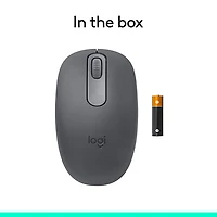 Logitech M196 1000 DPI Bluetooth Optical Mouse - Graphite