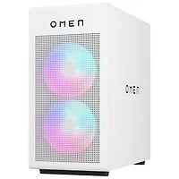 HP Omen 35L Gaming PC - White (AMD Ryzen 7 8700F/32GB RAM/2TB SSD/GeForce RTX 5070/Windows 11) - Only at Best Buy