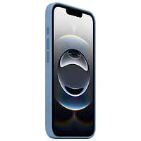 Étui rigide ajusté en silicone d'Apple pour iPhone 16e - Bleu hivernal