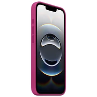 Étui rigide ajusté en silicone d'Apple pour iPhone 16e - Fuchsia