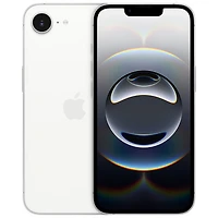 Freedom Mobile Apple iPhone 16e 128GB - White - Monthly Tab Payment