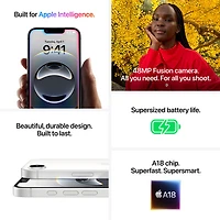 iPhone 16e de 256 Go d'Apple avec Rogers - Blanc - Financement mensuel